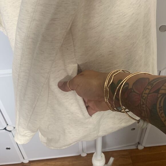 Gaiam Compass Sherpa Open-Front Wrap Yoga Cardigan Size XS - Picture 5 of 16